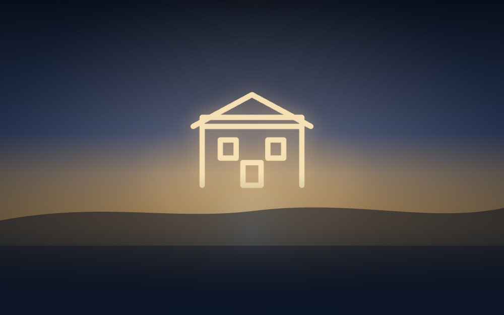 Event Venue rendering at golden hour