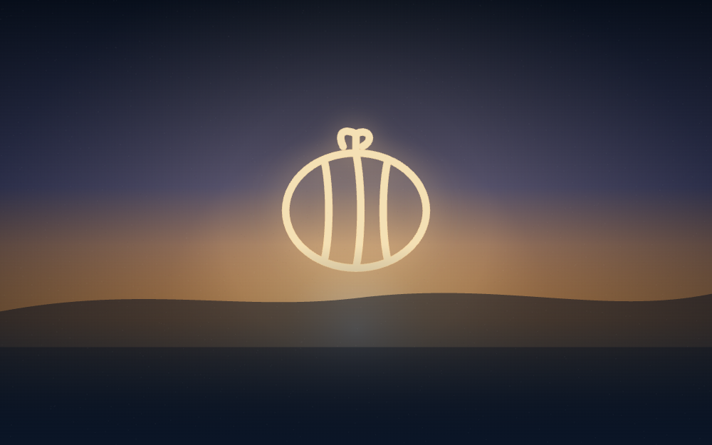 Pumpkin Patch rendering at golden hour