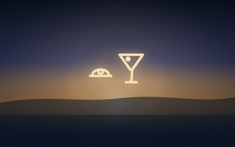 Silver Dollar rendering at golden hour
